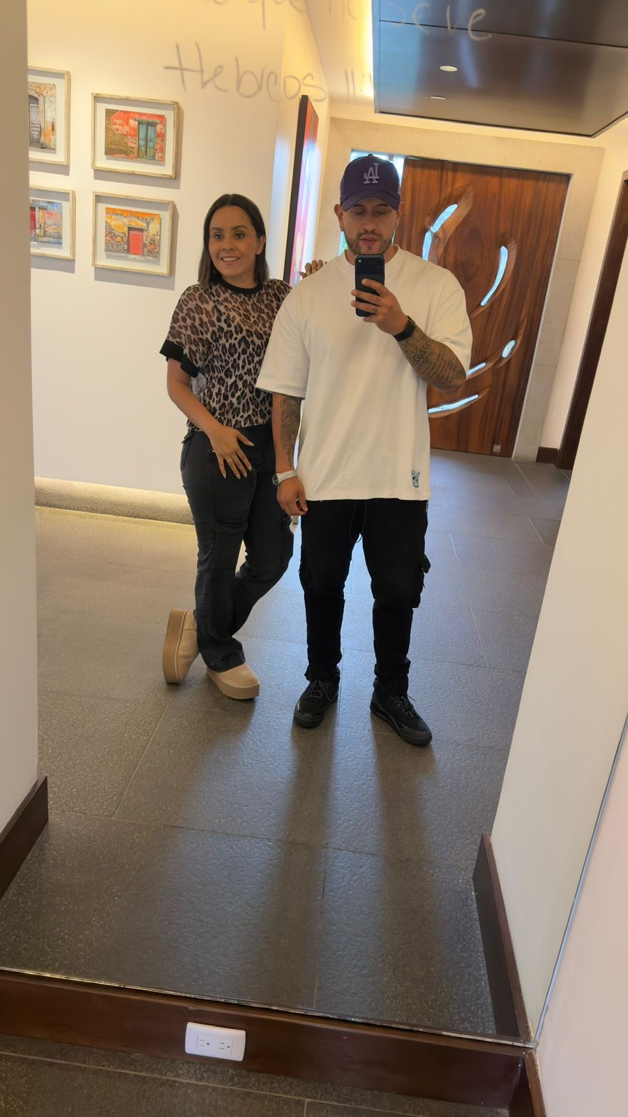 Con la familia